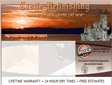 Tablet Screenshot of castlerefinishing.com